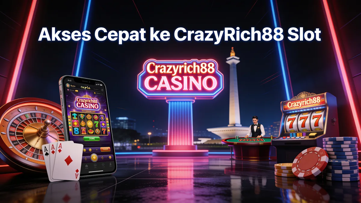 crazyrich88 di Indonesia — Akses Cepat ke CrazyRich88 Slot