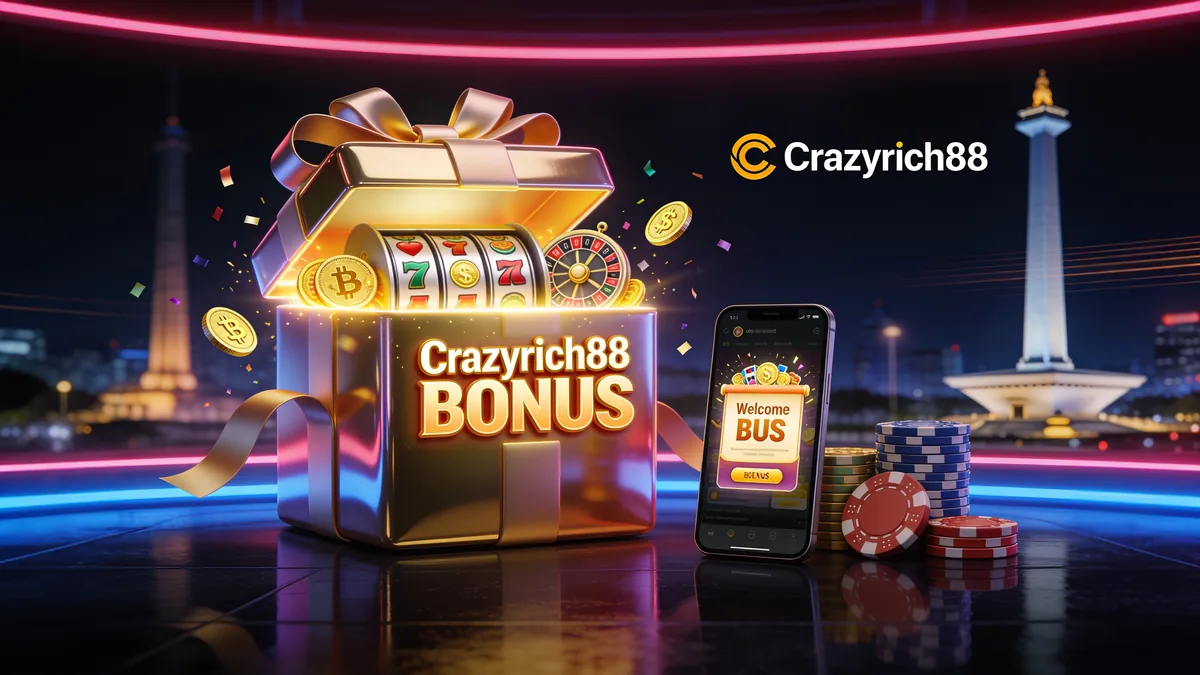 Program Bonus CrazyRich88: panduan crazyrich88 untuk pemain di Indonesia