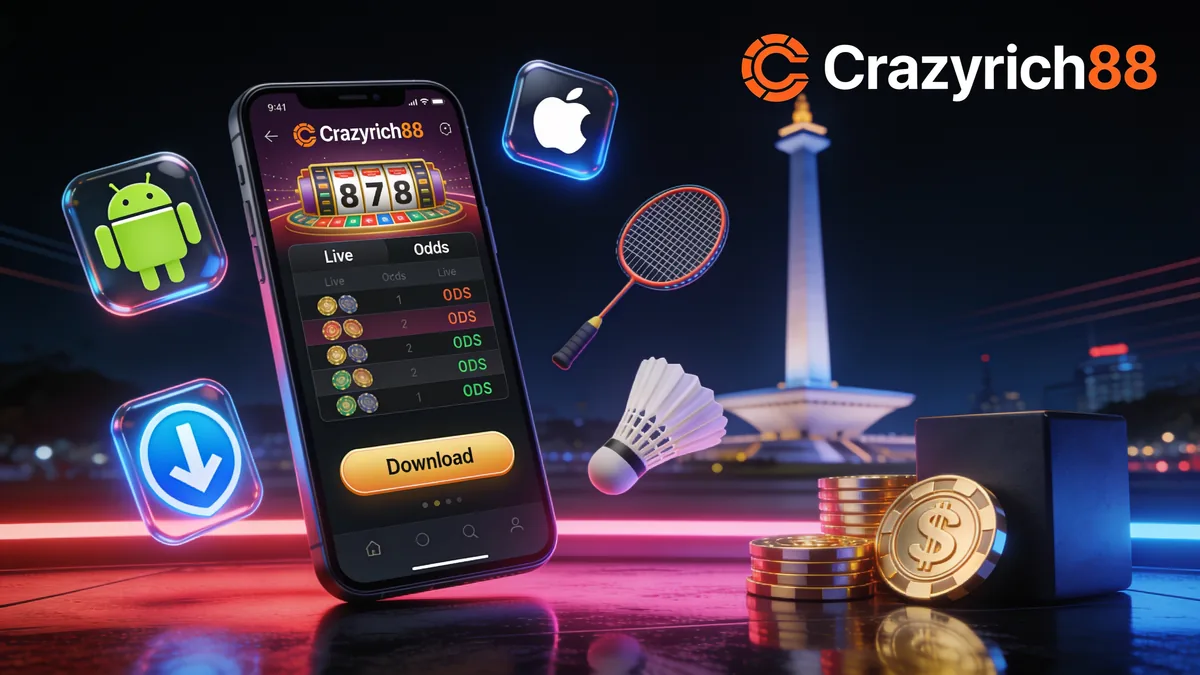 Tentang Aplikasi CrazyRich88: panduan crazyrich88 untuk pemain di Indonesia
